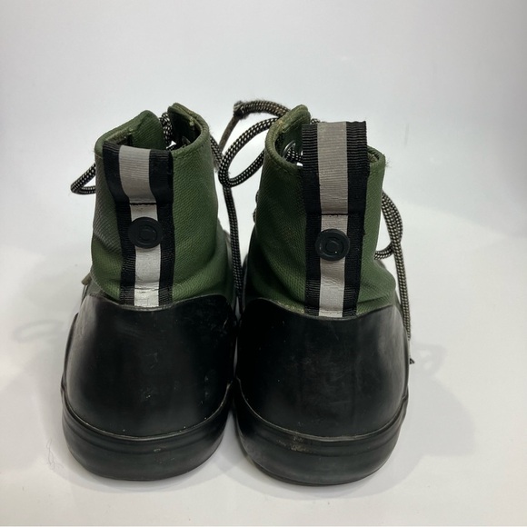 Hunter black dipped lace up boots waterproof rain boots women’s size 8.5 trendy - Picture 5 of 11